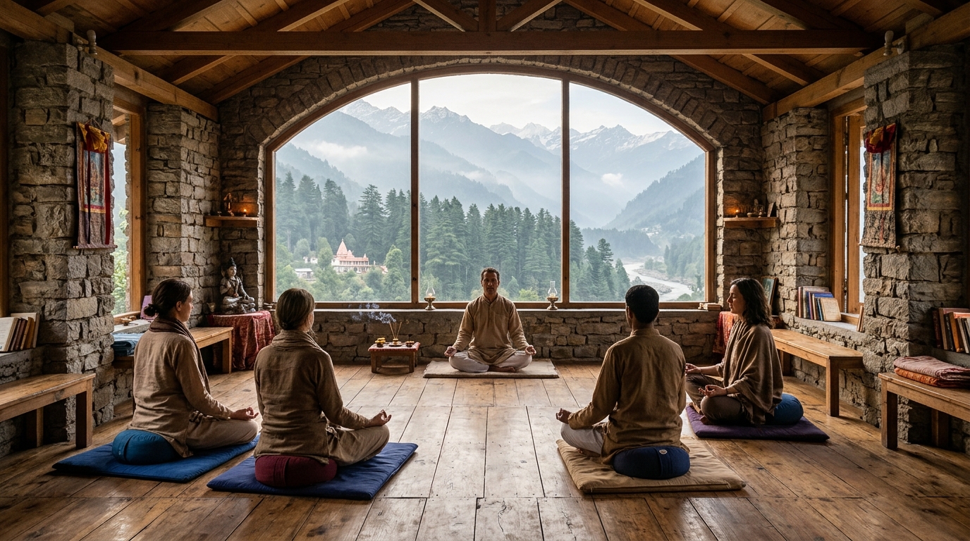 Shridhyan Ashram Himalayan Meditation Hall